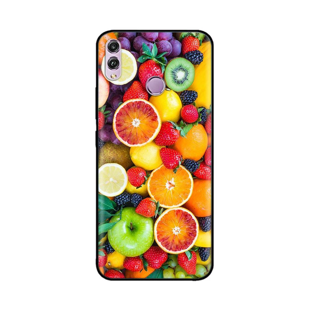 For Huawei Honor 8X Case Silicon Soft TPU Cartoon Painted Back Cover Phone Case for Huawei Honor 8X 8 X Honor8x Cases Bumper