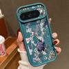 Luxury Retro Dark Floral Pattern Case For Google Pixel 10 Pro XL Pixel 9A 9 Pro 8 7 8A 7A Shockproof Bumper Soft Silicone Cover