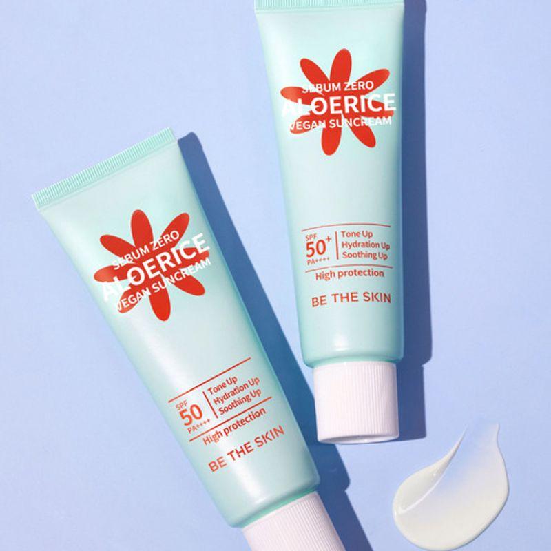 Sebum Zero Aloe Rice Vegan Sun Cream SPF 50+, PA++++ 50ml