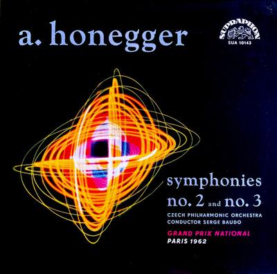 Disque Vinyle ARTHUR HONEGGER, L'ORCHESTRE PHILHARMONIQUE TCHÈQUE - Symphonie No. 2 Et Non. 3 SUA10143 Supraphon République tchèque Classique Occasion
