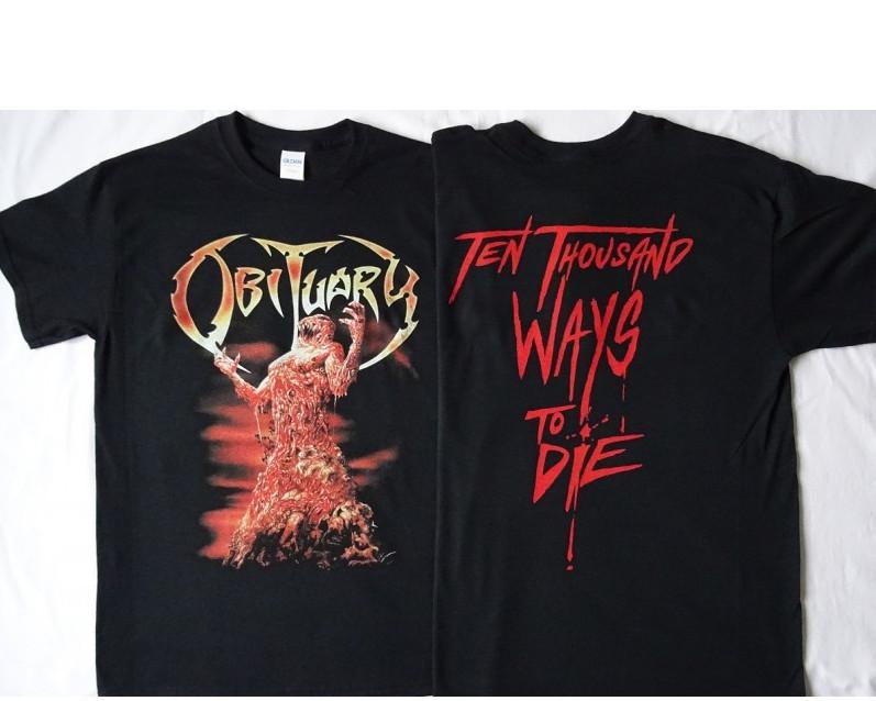 Ten Thousand Ways To Die Death Metal Album Inspired T-Shirt Unisex T-Shirt XXXXL