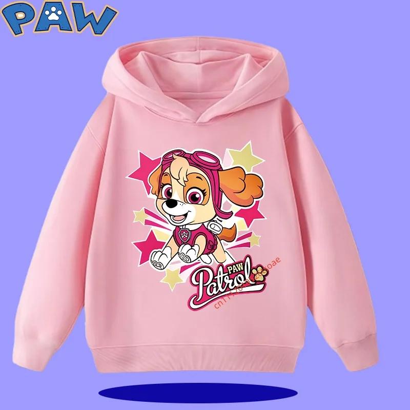 PAW Patrol 2026 New Kids Hooded Sweatshirt for Boys, Girls' Casual Shirt with Cartoon Print