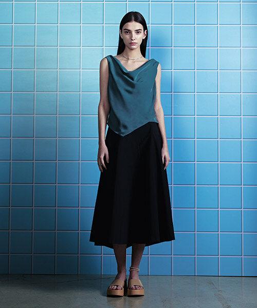 Nuboten Yoke Point Flare Skirt Vwskne0100