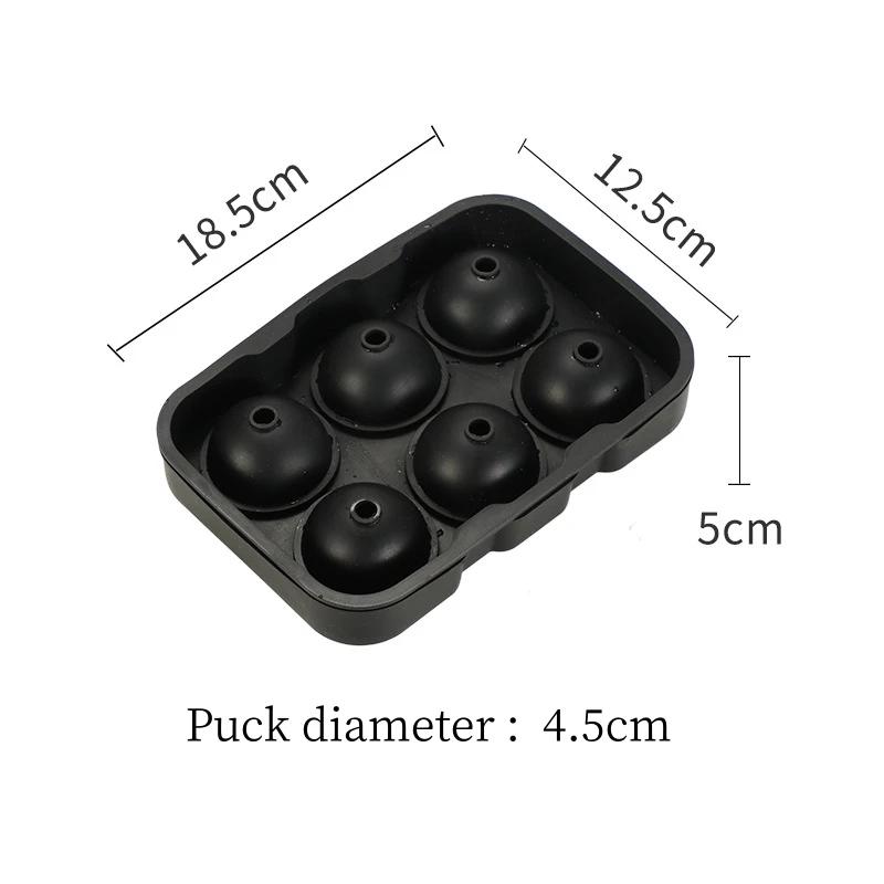 1-3PCS Silicone Ice Mold Tray for Whiskey Cocktails Wine Soup Ice Cream BPA Free Easy Release Reusable Freezer Kitchen Gadget