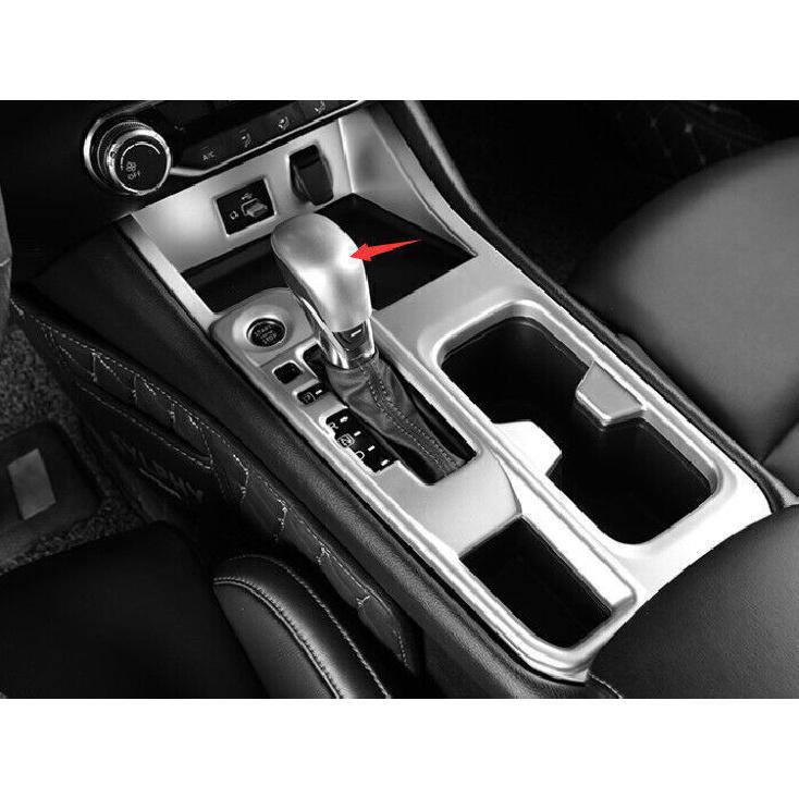 For Nissan Sylphy Sentra - ABS Silver Center Gear Shift knob Cover Trim