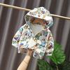 Boys Lightweight Spring Autumn Trench Coat for 1-3 Years Old