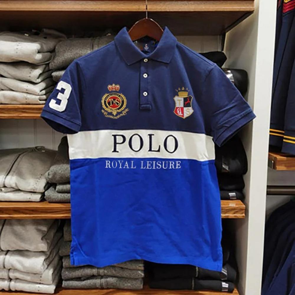 ZYLLO Nou Polo Oversized pentru Bărbați Clasic Designeri Grozavi Timp Liber Tricou cu Guler cu Nasturi Golf Mărimi Mari XS-7XL Îmbrăcăminte Bărbați