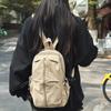 2-in-1 one-shoulder, double-shoulder backpack, chest bag, waterproof, wear-resistant, simple, solid color outdoor commuter bag, high value