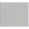 VidaXL Écran de Balcon, Brise-vue de Jardin, Écran de Protection, Écran d'Intimité Terrasse Extérieur, Gris Clair 90x400 cm 4000008