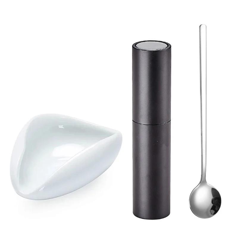 Portable Coffee Bean Spray Superfine Spray Coffee Grinder Anti Fly Powder RV Outdoor Camping Picnic Office Coffee Bar Accessorie