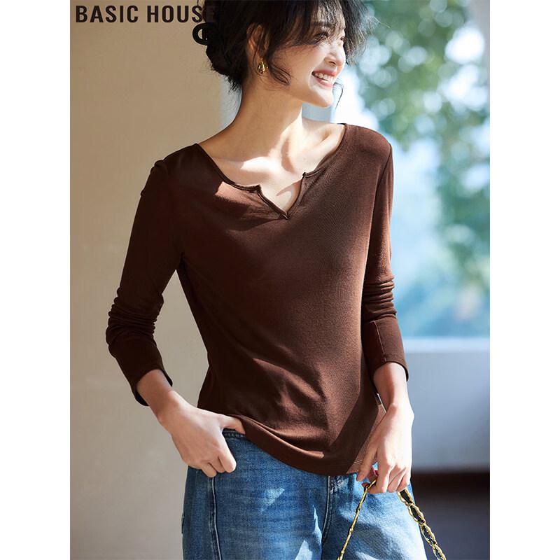Basic House Lyocell Long Sleeve T-Shirt M