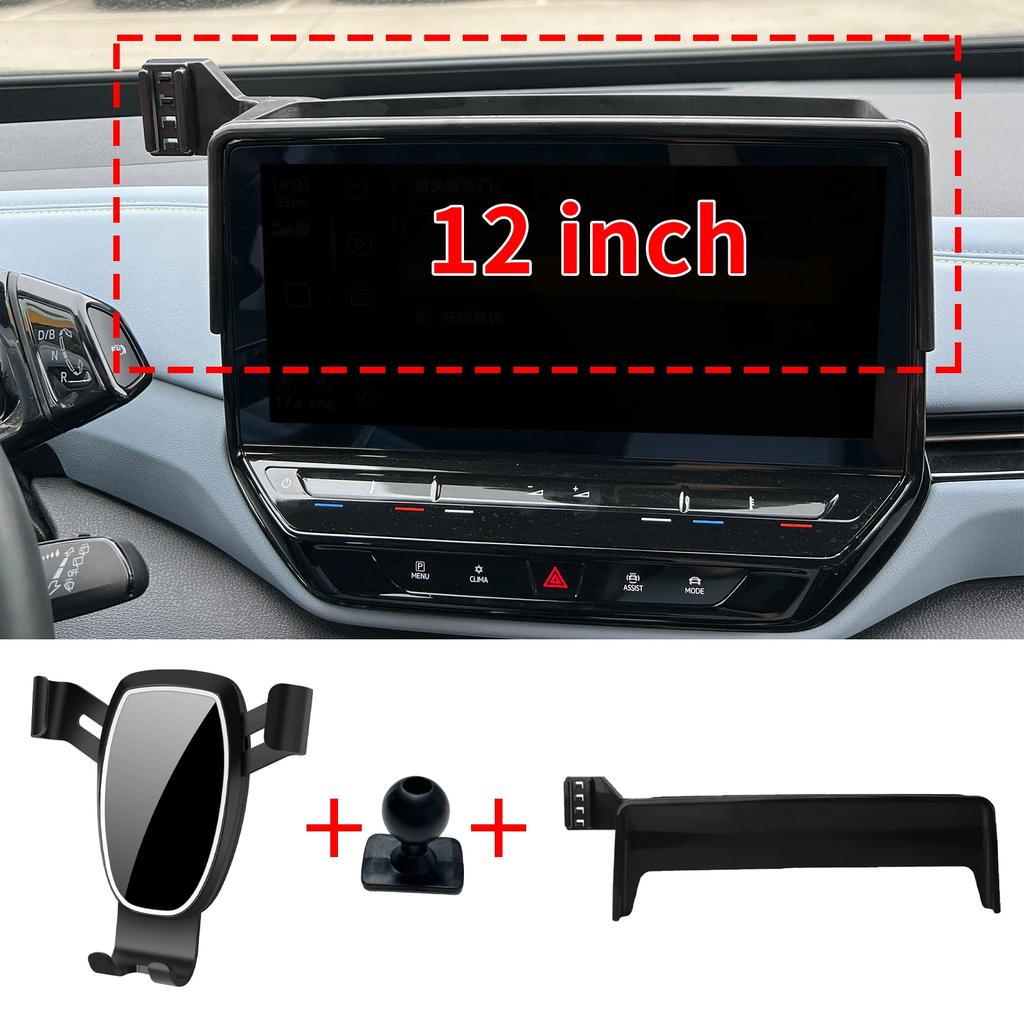 Suitable for Volkswagen Identification. Buzz Cargo 2022 2023 2024 Custom Phone Holder, Dashboard Screen Base, Without