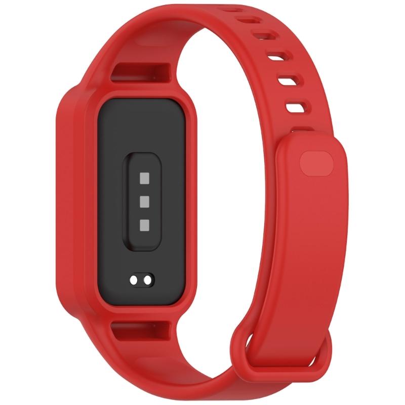 Flexible Silicone Bracelet Waterproof Sweatproof Antiscratch Belt For Band 3/Band 9 Active Unisex Wristband, Waterproof