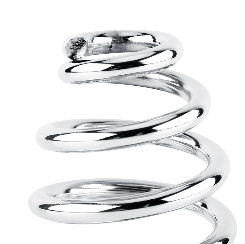 1 Pair 3" Steel   St Barrel Springs For Chopper Bobber Motorcycle Golden