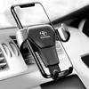 Car Phone Holder Air Vent G-Sensor Smartphone GPS Stand For Toyota Yaris Corolla Avensis Aygo Vitz Vios Yaris Mark-X Mirai
