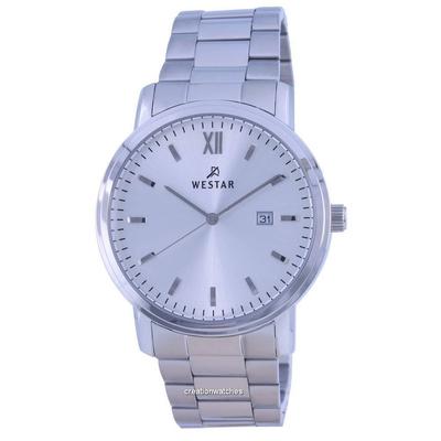 Білий циферблат із нержавіючої сталі, кварцовий 50245 STN 107 чоловічий годинник