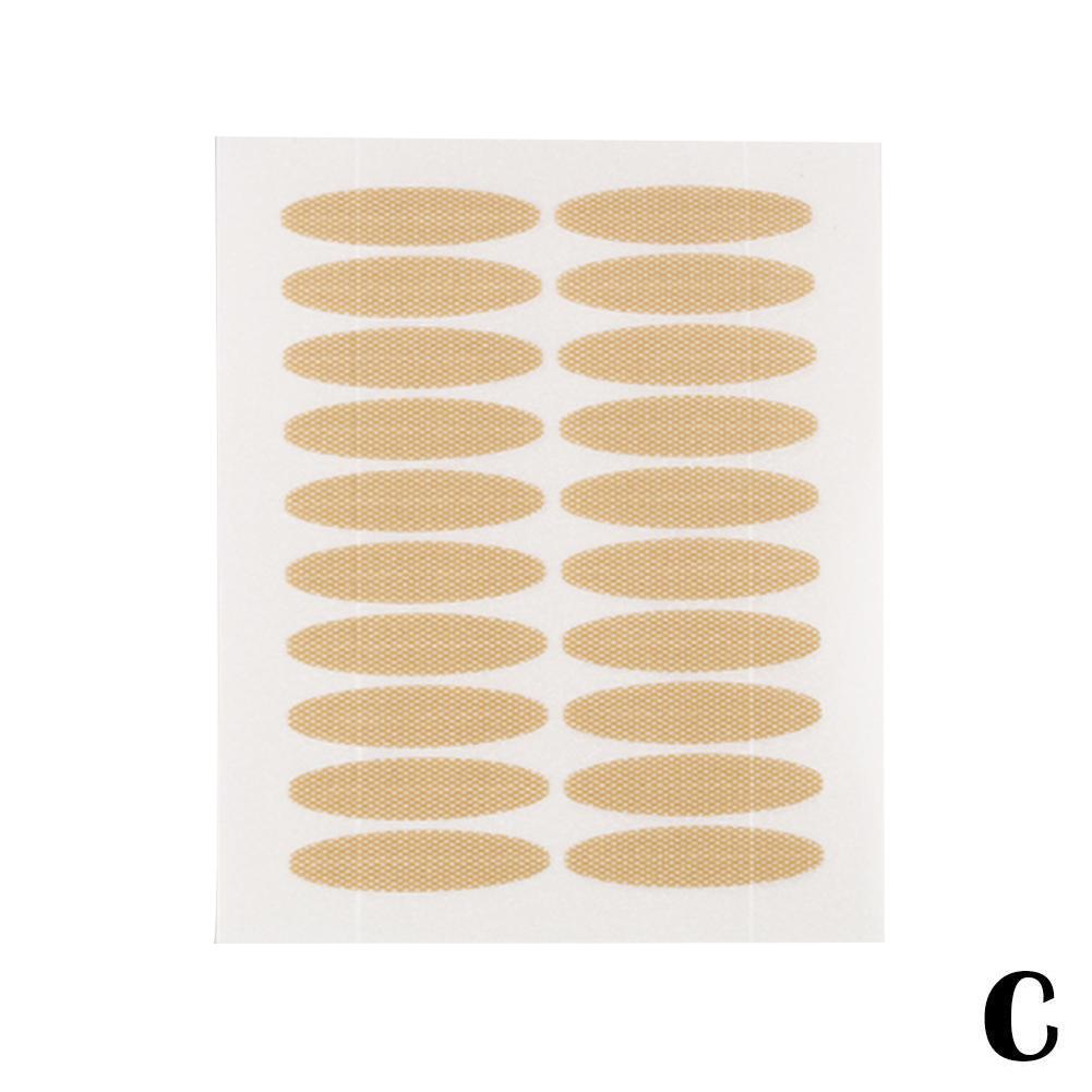 40Pcs Double Fold Eyelid Tape Sticker Lace Nature Clear Beige Stripe Self-adhesive Natural Eye Makeup Make Up With Tool New