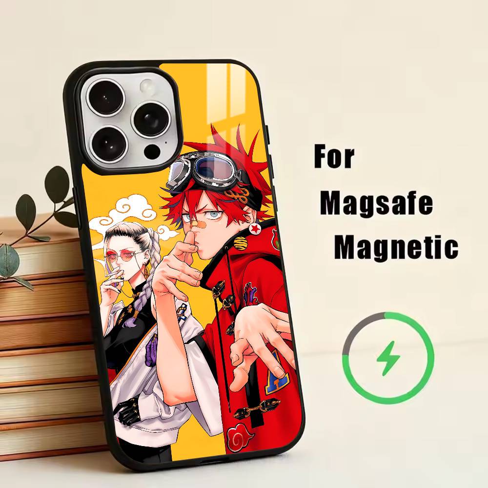 G-Gokurakugai A-Alma  Phone Case For iPhone17,16,15,14,13,12,11 Plus,Pro Magnetic with Magsafe Wireless Charging
