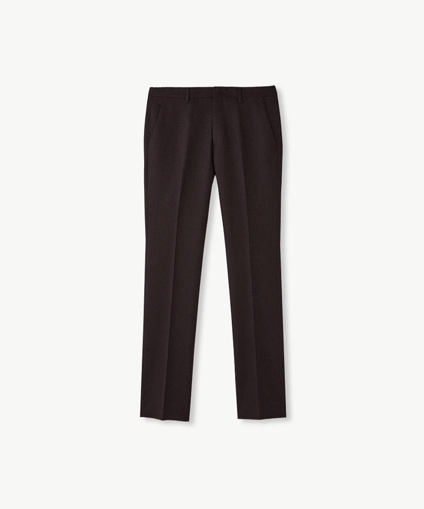 STCO Extra Fine Wool 41 Light Brushed Formal Pants_Two-Tone Wine (Classic Fit)_Sslud62Csa