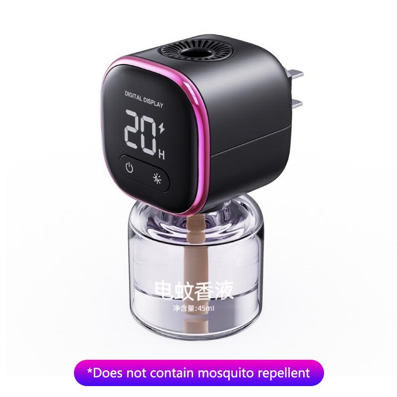 Electric Heating Mosquito Repellent Liquid Cute Children'S Plug-In Timer Display Mosquito Repellent