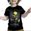 Summer Kids Little Nightmares 2 T-shirts Children Cartoon Anime 3D T Shirts Boys Girls Teens Toddler Tshirts Tee Tops