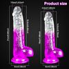 Realistic Dildo With Suction Cup Huge Jelly Big Penis Anal Butt Plug Erotic Soft Skin Friendly Silicone Sex Toys for Woman Men