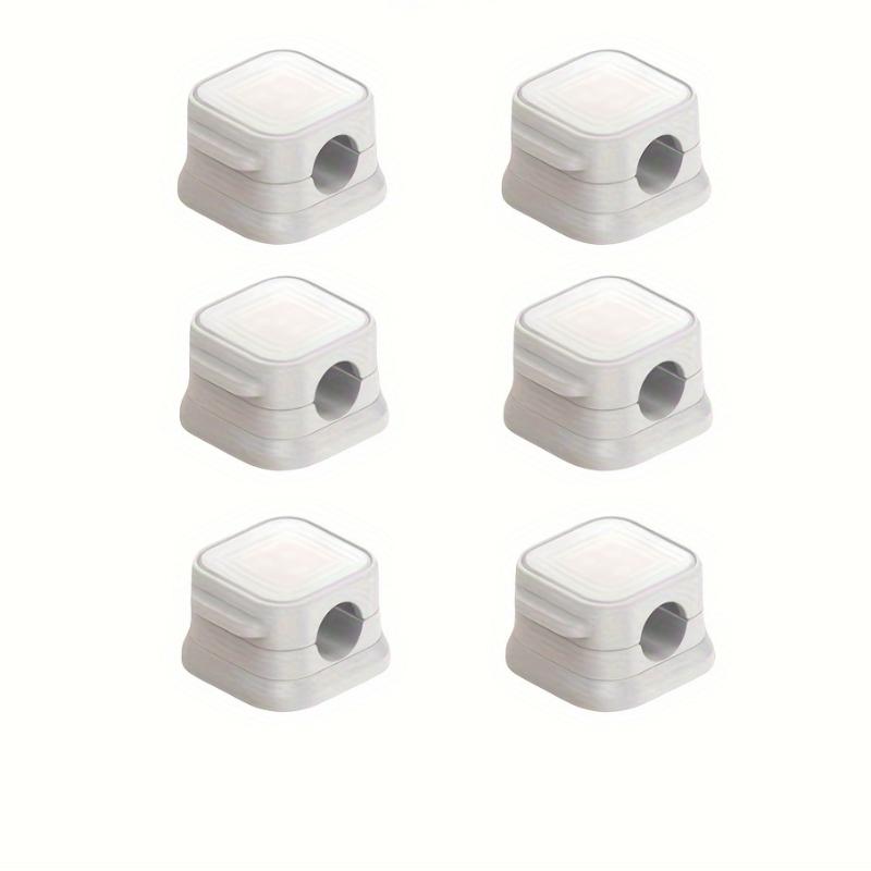 1/3/6 Stück magnetische Kabelclips, Kabel glatt, verstellbarer Kabelhalter unter dem Schreibtisch, Kabelmanagement, Drahthalter, Kabel-Organizer-Halter