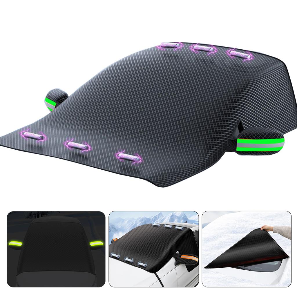 Automotive Windscreen Protector Cover Windshield Ice Snow Cover for Car SUV Winter Car Front Window Cover Car Accessory