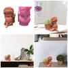 Durable Silicone Mold Silicone Casting Mould Girl Shaped Silicone Craft Molds Clay Molds for DIY Making Resin Flowerpots