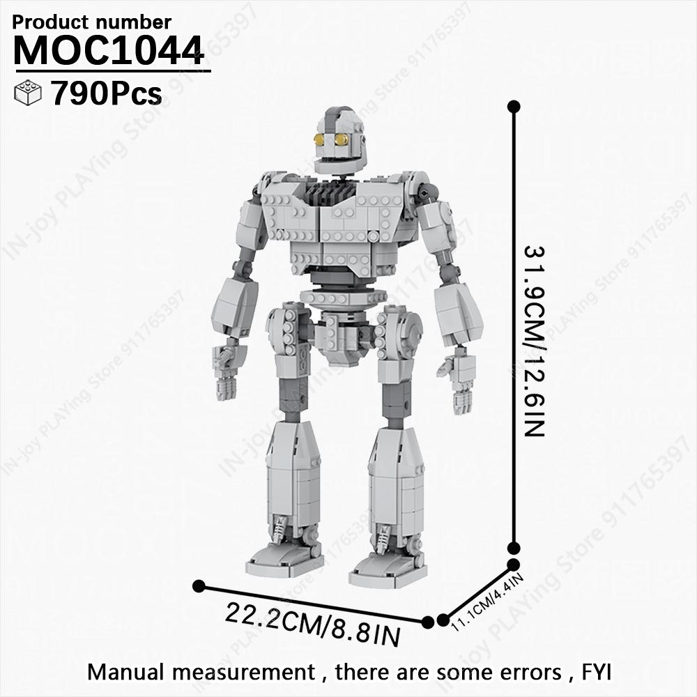 MOOXI Película Juego Robot Mecha Tanque Modelo Ladrillos MOC Creativo DIY Bloques de Construcción Ensamblados Compatibles Con Juguetes de Colección de Figuras