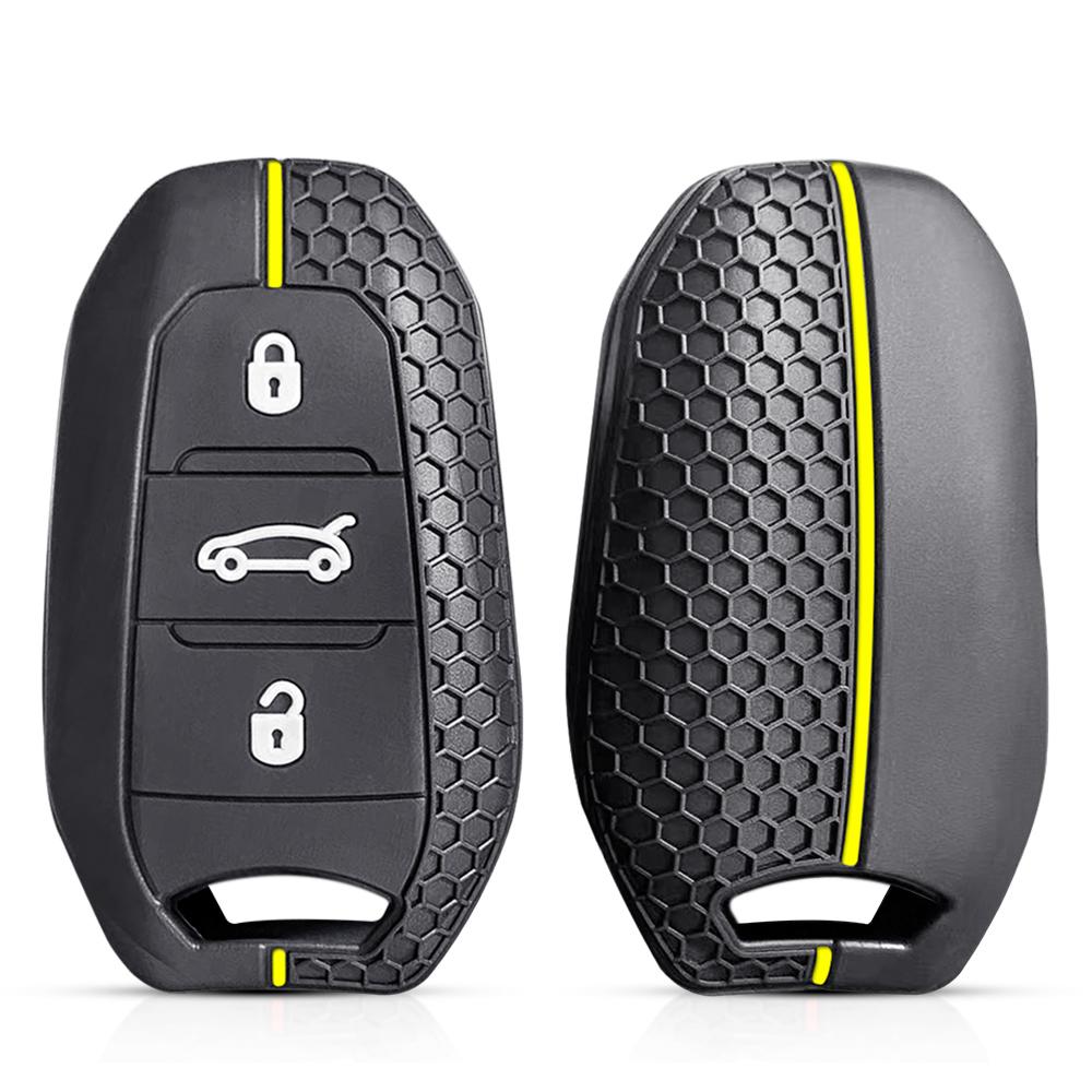 Silikon Auto Fernbedienung Schlüsselhülle Abdeckung Für Peugeot 308 408 508 2008 3008 4008 5008 Für Citroen C1 C4 C4L C6 C3-XR Picasso DS3 DS4
