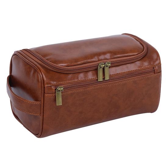 Makeup Bag Travel Toiletry Bag Large Capacity Multiple Compartments Zipper Closure Waterproof Cosmetic Bag Hanging Toiletry Bag