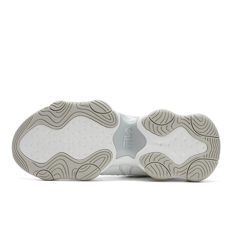 New FILA Cushioning, Abrasion Resistant, Breathable, Coverage, Support Low Top Running Shoes Men's White F12M532165FWA