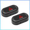 Per Mitsubishi Lancer 7 8 I200 Pajero Montero Sport Outlander Mirage 1pz Auto LED Lampeggiante di Avvertimento Wireless Antifurto Lampada di Attenzione Accessori Emblema