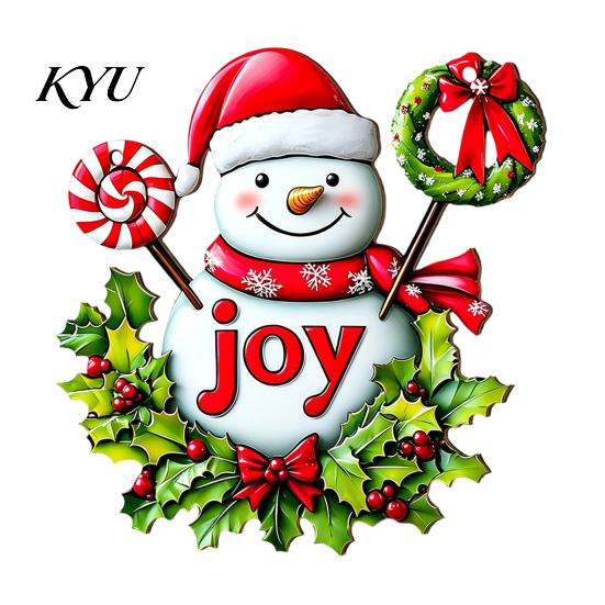 Natural Wood Holiday Accents Wooden Christmas Hanging Pendant, Snowman/Santa Claus/Gnome Ornament with Tree Ornaments Hemp Rope for Indoor Outdoor