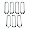 ABS Car Front Grille Decoration Ring Cover Stickers For Jeep Wrangler JK 2007-2017 Car Exterior Accessories