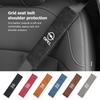 Car Seat Belt Covers Soft Leather Shoulder Pad Backpack Straps For Insignia Corsa Zafira Mokka Grandland Antara Ampera