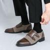 Fashion 2024 New Men Formal Italian Brand Business Shoes Men Brogue Shoes Oxford Leather Coiffeur Wedding Dress Elegant Shoes for Men