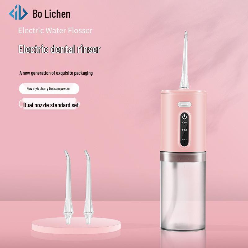 Portable Electric Water Flosser for Interdental and Orthodontic Cleaning