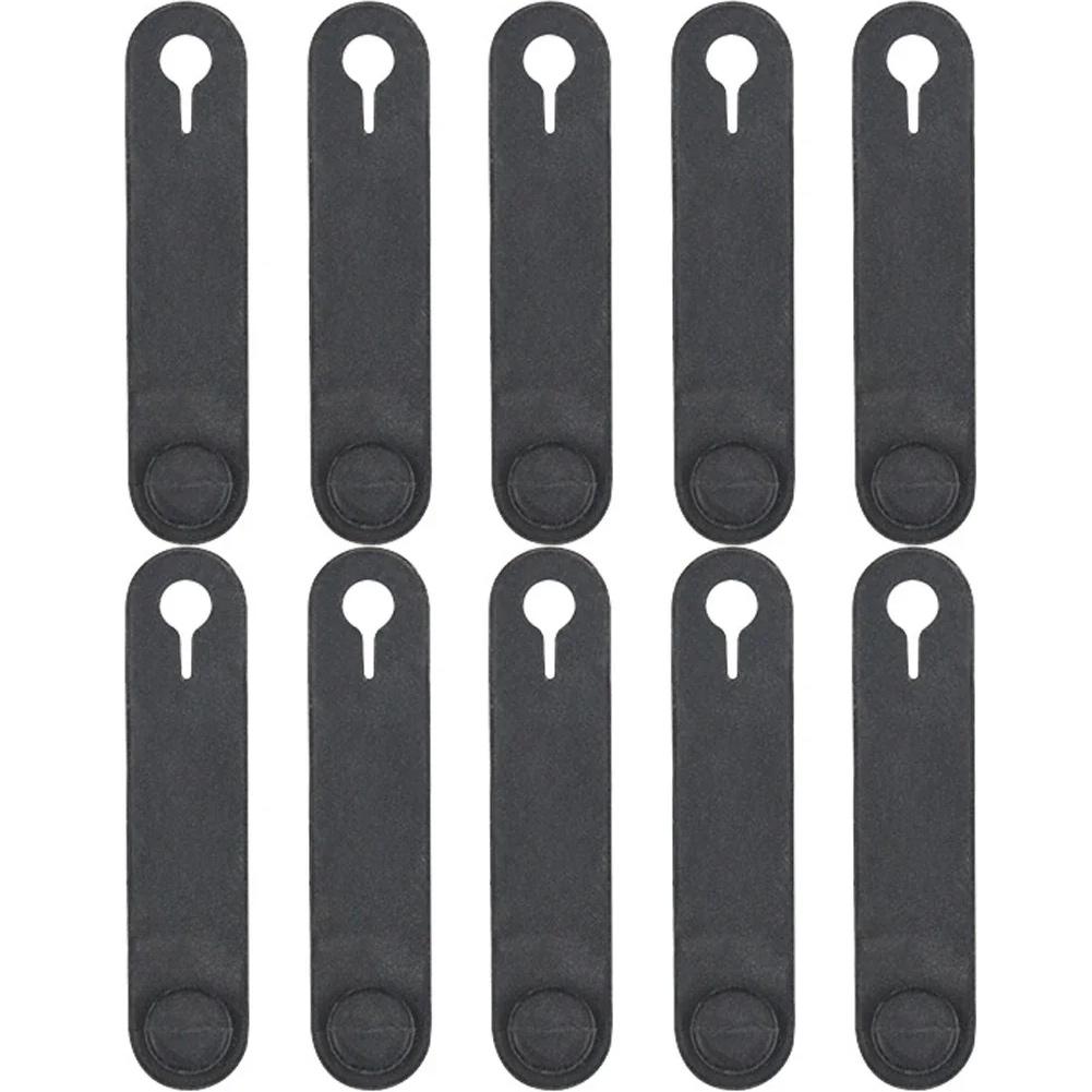 5/10Pcs Motorcycle Rubber Frame Securing Cable Wiring Harness Power Cord Tie Clutch Line Brake Ties Elastic Fix Accessories