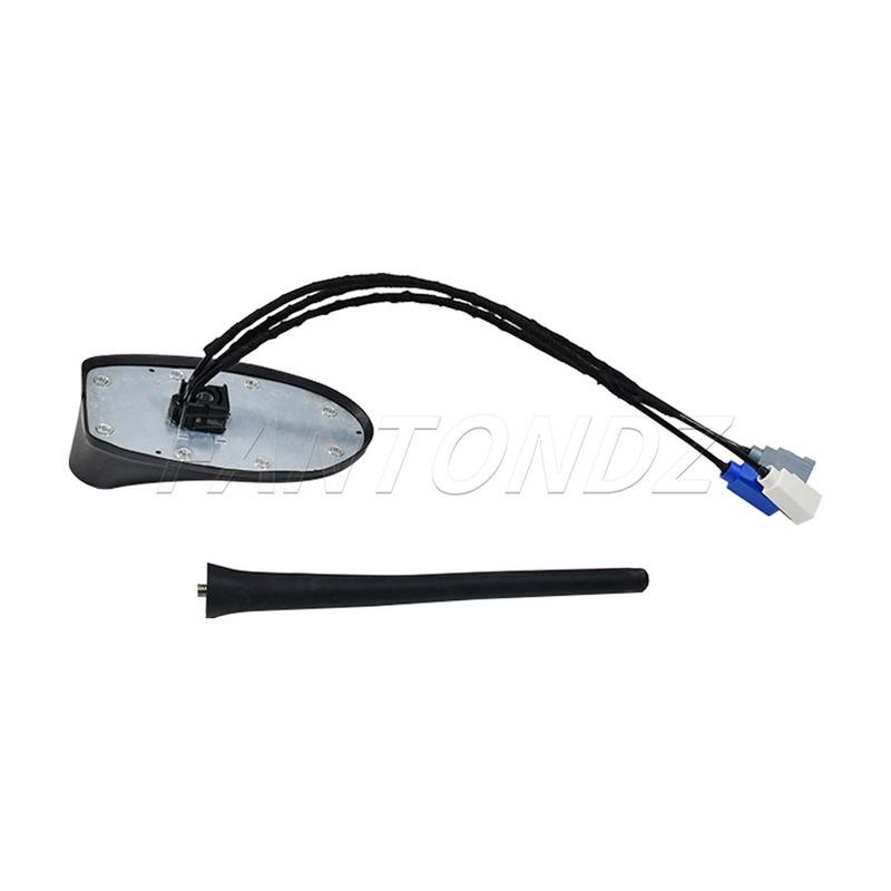 Car Roof Aerial Antenna Base With Mast Accessories For Fiat 500 Jeep Renegade FM DAB + GPS Navigation 3 Cables 52115392 52068564