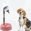 Distributeur d'eau statique pour animaux de compagnie Chat Chien Bol statique avec poteau détachable Alimentation automatique en eau Hauteur réglable