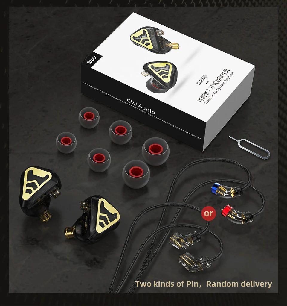 CVJ TXS Headphones Wired In-ear