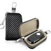 Carcasă pentru blocarea semnalului cheii de la mașină Faraday Box Anti-hacking Anti-furt Key Fob RFID Geanta de blocare a semnalului Husă din piele PU Blocant de huse