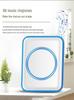 Kajia Si Wireless Self-Powered Doorbell with Long-Range, Three Receivers, Waterproof Design, and Flash Alert