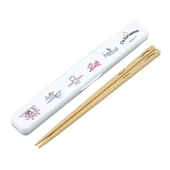 Skater Chopsticks and Chopstick Case Set, Doraemon Sky Stroll, Sanrio, 18cm, Antibacterial, For Adul