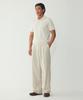 MAN ON THE BOON Silk Blend Short Polo Knit_Beige 4716113040