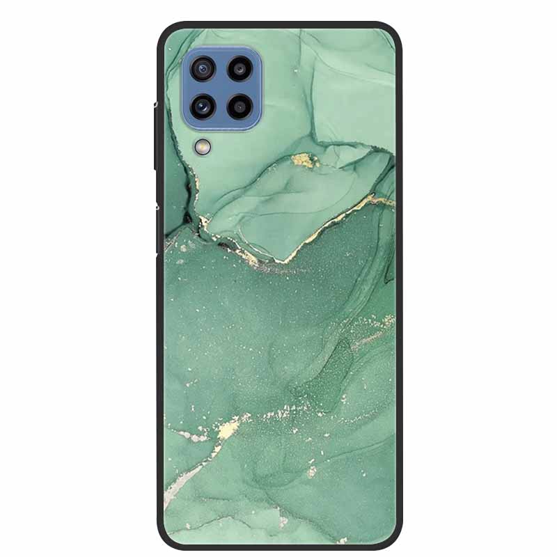 For Samsung Galaxy A12 Case Marble TPU Silicone Soft Phone CoverFor Samsung Galaxy M12 Case Samsung F12 Protector Gift New Para