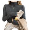 Women's Elegant High Neck Long Sleeve Winter Top