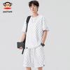 Paul Frank Men's Ice Silk Short Sleeve T-Shirt Two-Piece Set
